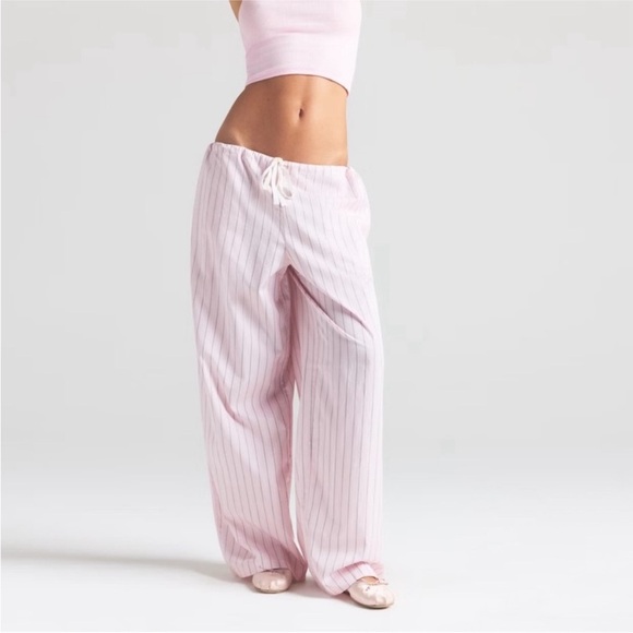 Skims Cotton Poplin Pant - Picture 1 of 3